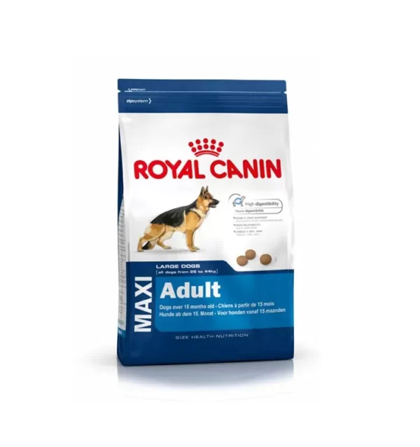 Maxi Adult 4kg royal canin dry dog foof for large breeds