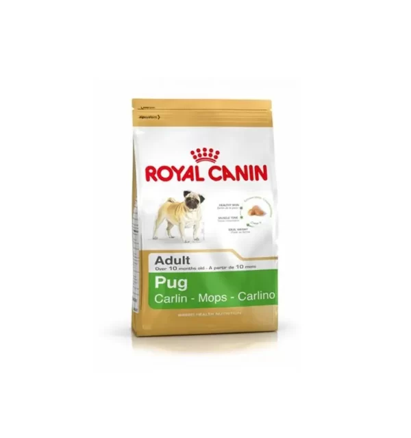 pug adult 1.5kg royal canin dry dog food at paws & claws pets p&c