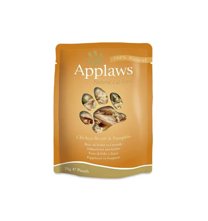 Applaws Cat Chicken with Pumpkin 70g Pouch at Paws & Claws Pets P&C