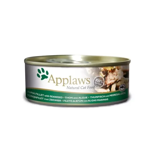 Applaws Cat Tuna with Seaweed 156g Tin