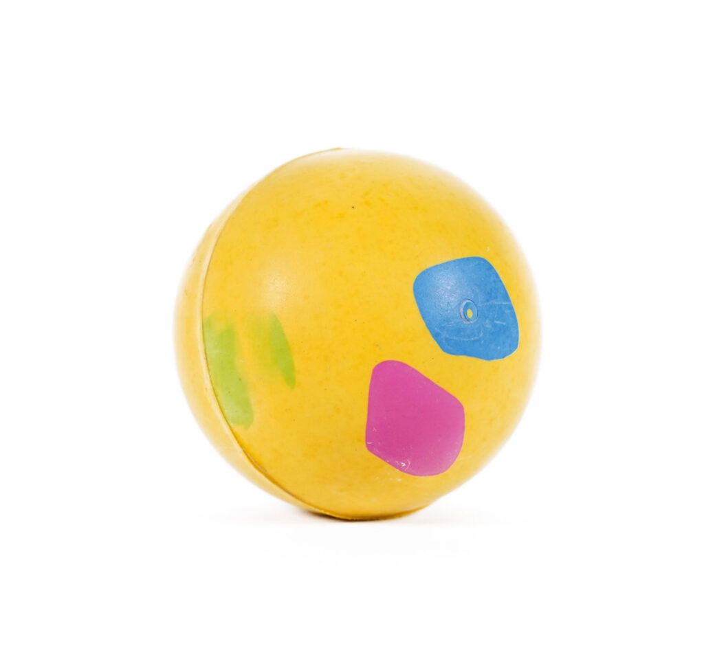 Bouncy Rubber Dog Ball is made of durable and non-toxic material