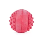 Heavy Duty Dog Ball, built with dents, bumps and grooves to help keep their teeth and gums healthy and free from plaque and tartar