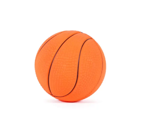 Mini Basketball Dog Toy is made of a durable, chew-friendly material that’s non-toxic