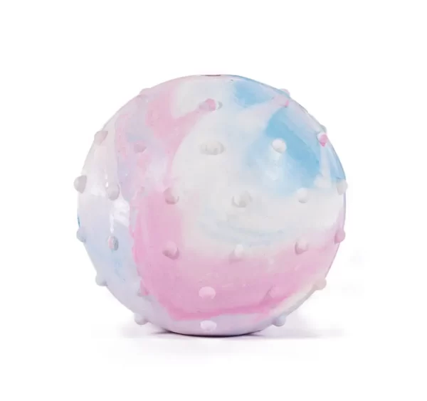 Pastel Textured Rubber Ball is loved by all dogs to chase and retrieve all day.